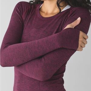 lululemon Swiftly Tech Long Sleeve Crew
Heathered Dashing Purple